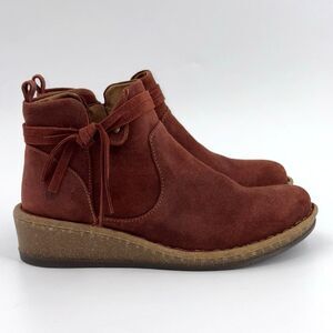 Born Vaughn Ankle Boots Booties Womens Size 11 Distressed Cottagecore Goblincore